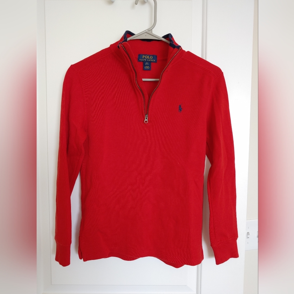 Polo by Ralph Lauren Boys half zip pullover